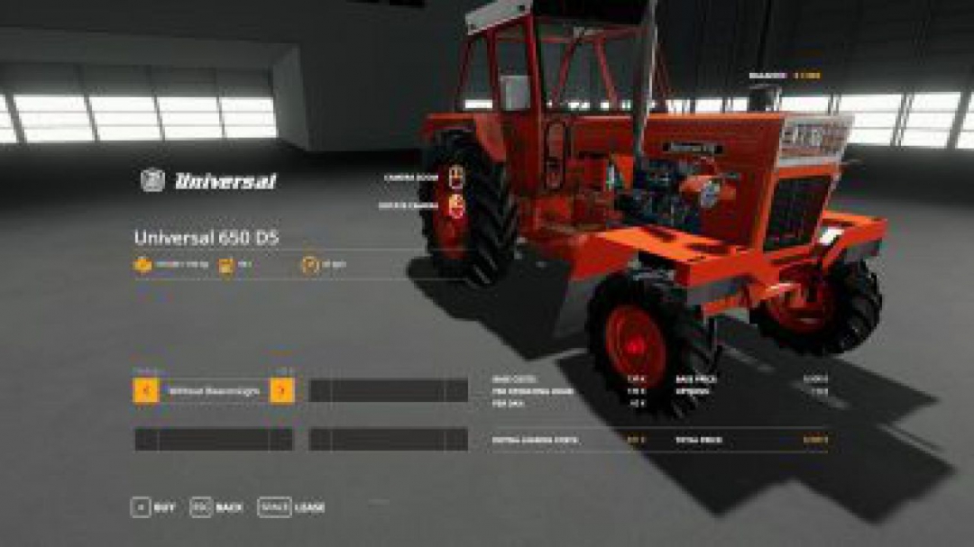 FS19 Universal 650 D5 v1.0.0.0