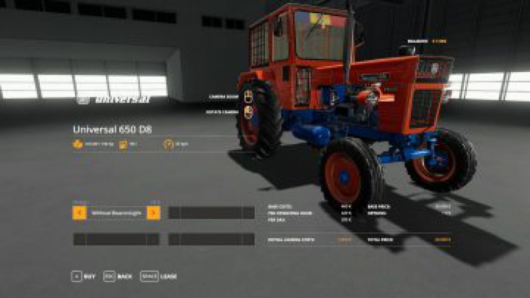 FS19 Universal 650 D8 v1.0.0.0