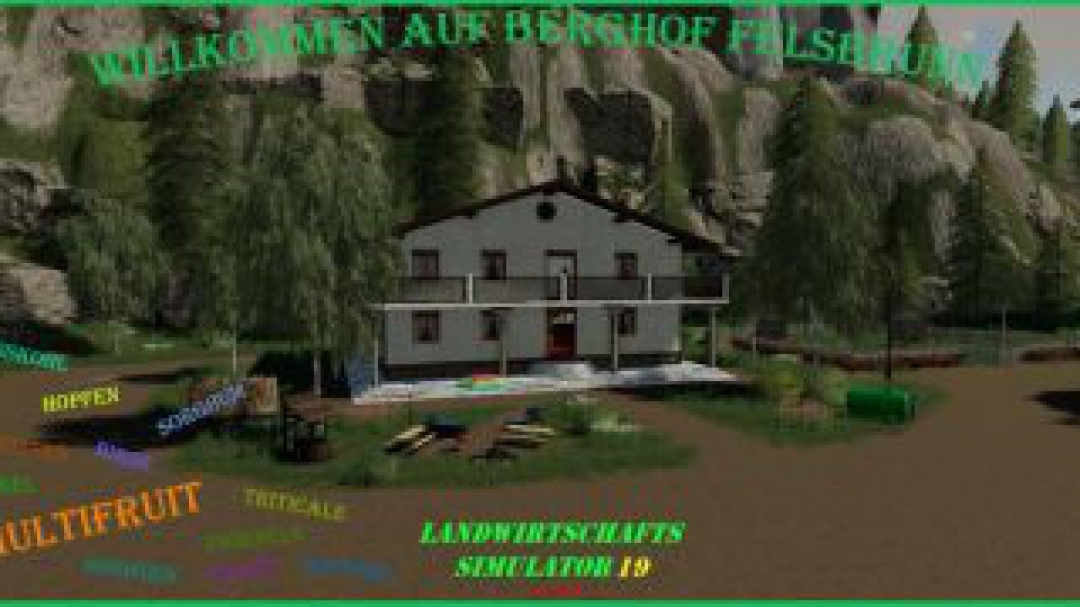 FS19 Berghof Felsbrunn v1.2