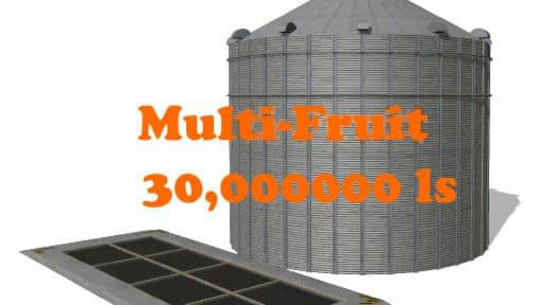 FS19 Multifruit Silo for Cazz64 maps v1.0