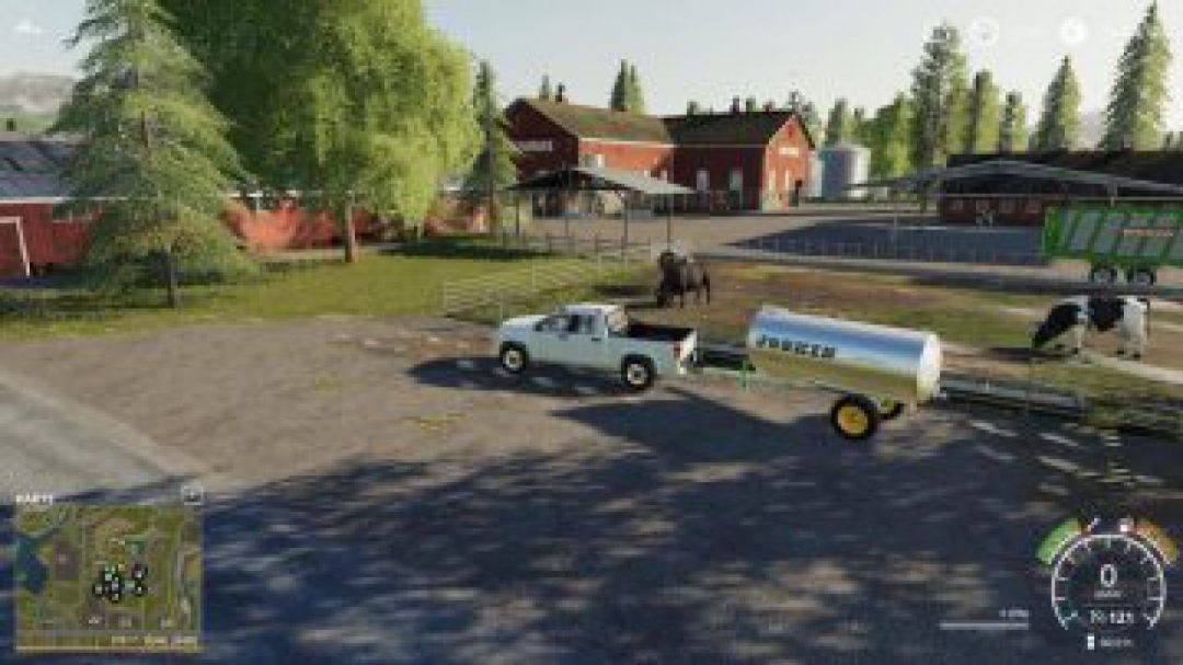 FS19 Valley Crest Farm 4fach v1.1