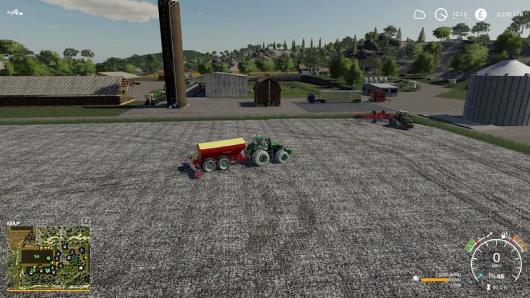 FS19 Fermenting silo v1.0