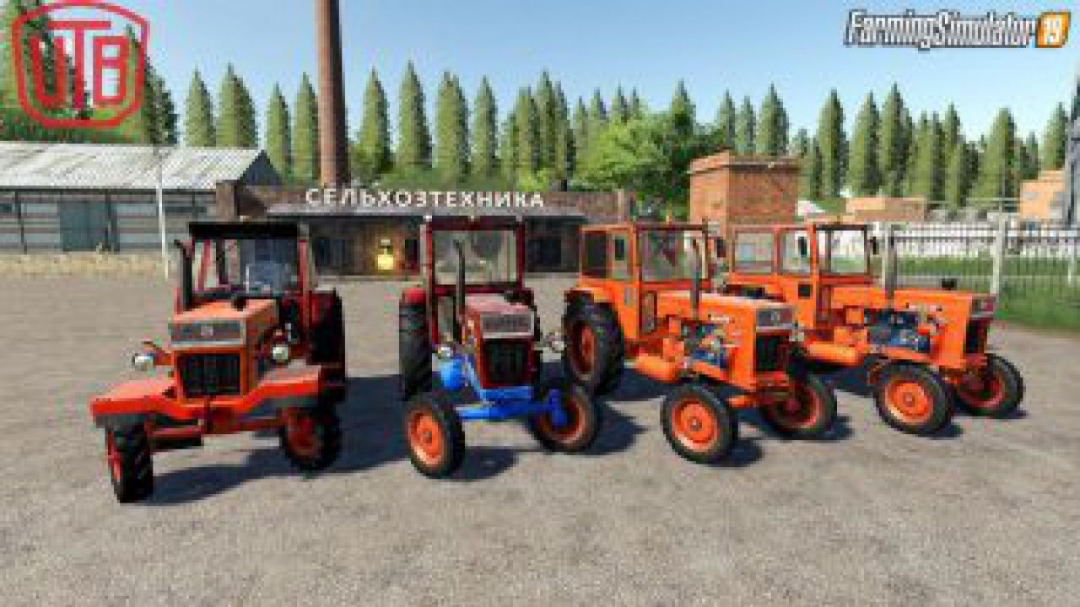 FS19 Universal UTB Old Romanian Pack Tractors v1.0