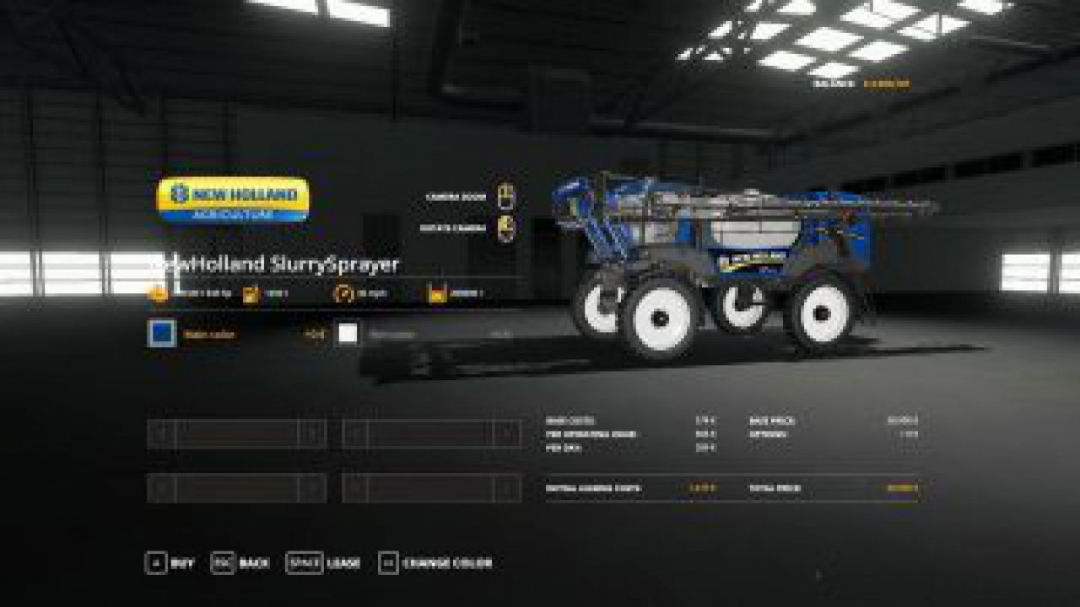 FS19 NewHolland Slurry Sprayer v1.0