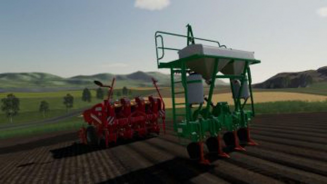 FS19 Gessner deep cultivator with fertilizer function v1.0