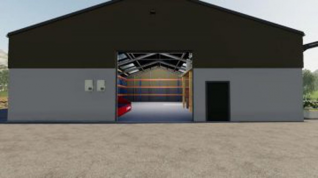 FS19 Hall with silo v3.0.0.0