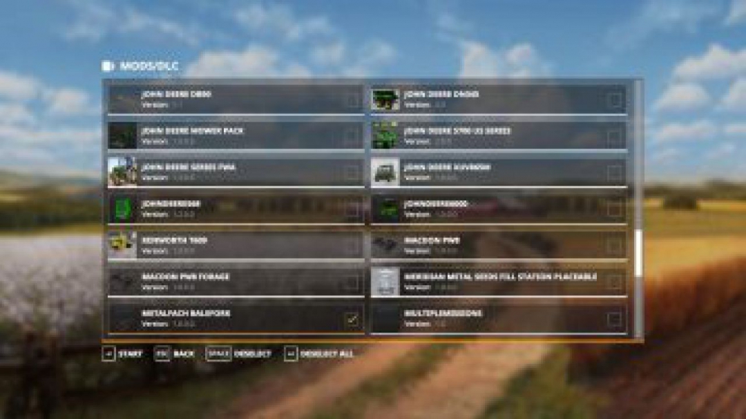 FS19 Metal fach bale fork beta