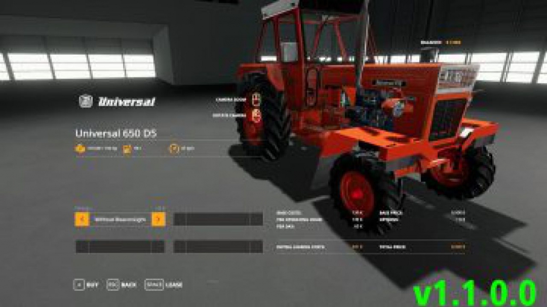 FS19 Universal 650 D5 v1.1.0.0