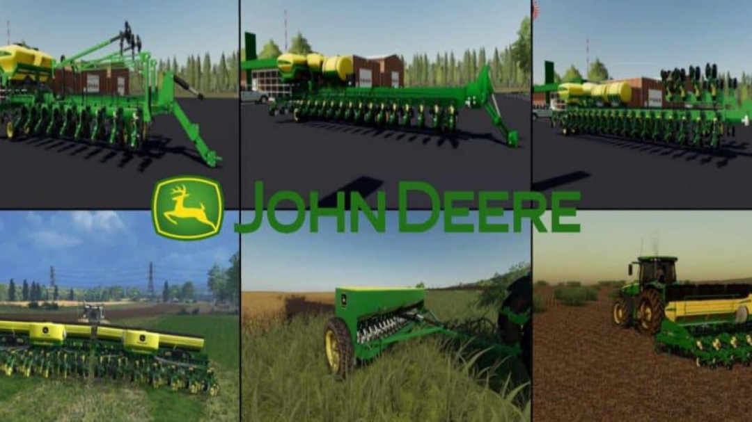 FS19 JOHN DEERE SEEDERS PACK v1.0