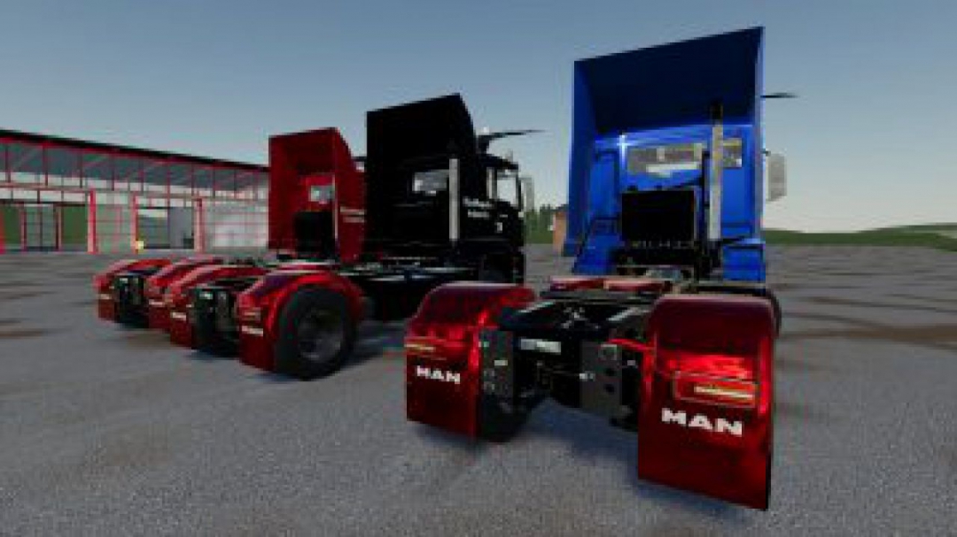 FS19 MAN TGS18.500 BlackImpulse Edition v1.1.1