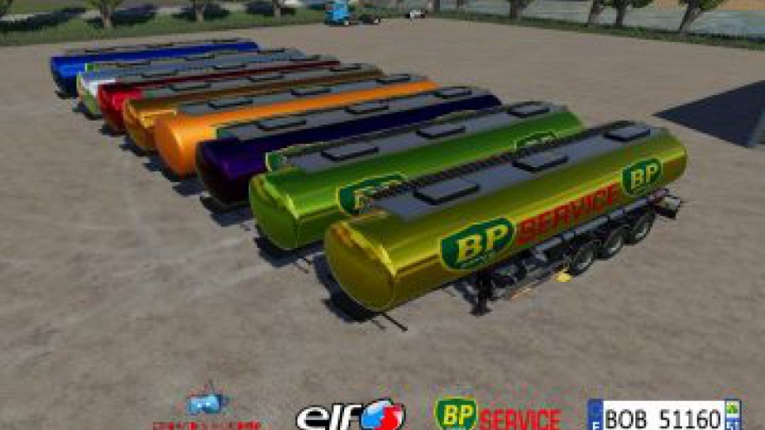 FS19 Trailer BP Elf v1.0.0.3