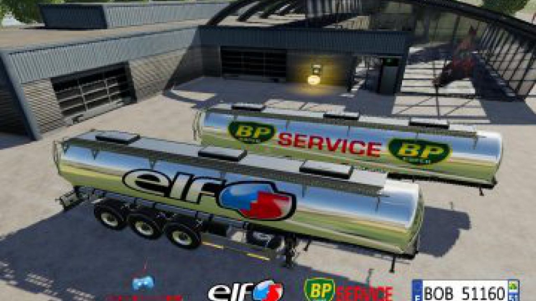 FS19 Trailer BP Elf v1.0.0.3