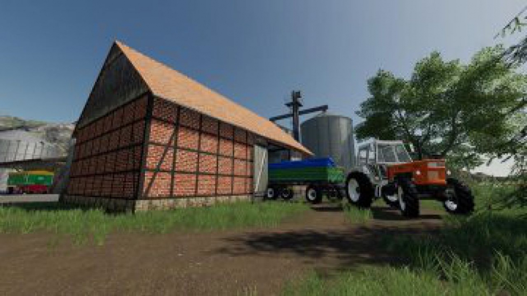 FS19 Barn With Silos v1.0.0.0