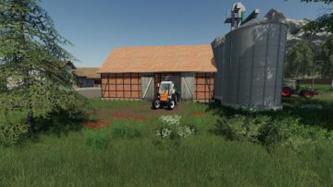 FS19 Barn With Silos v1.0.0.0