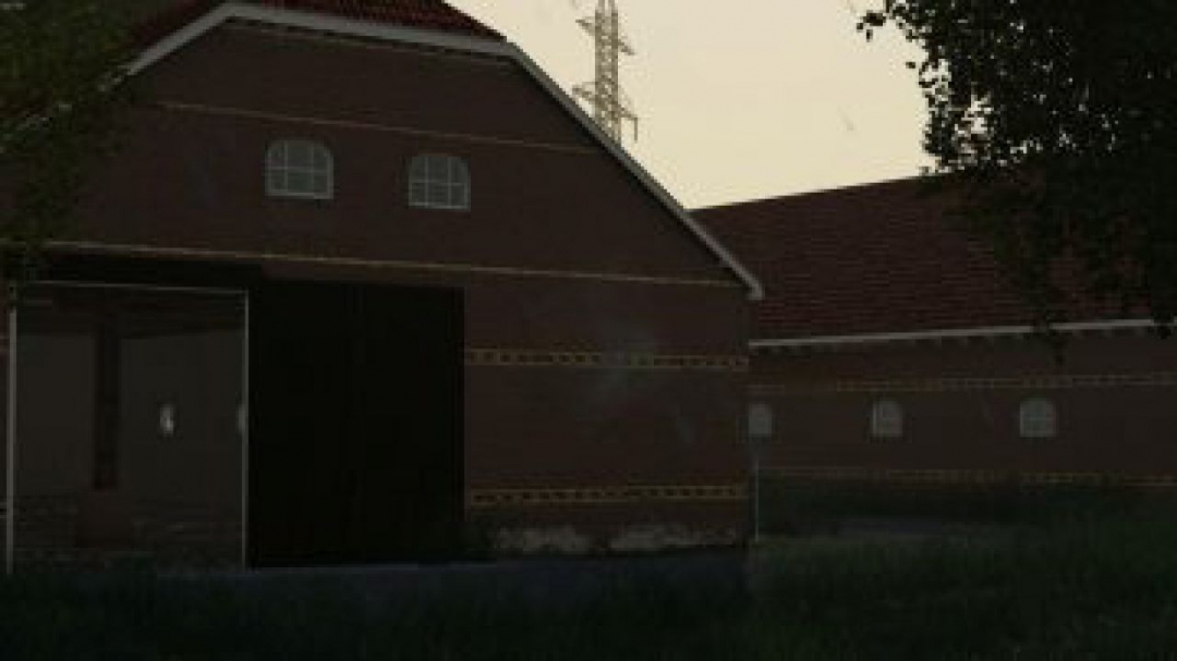 FS19 Old Styled Farmhouse With Barn v1.0.0.0