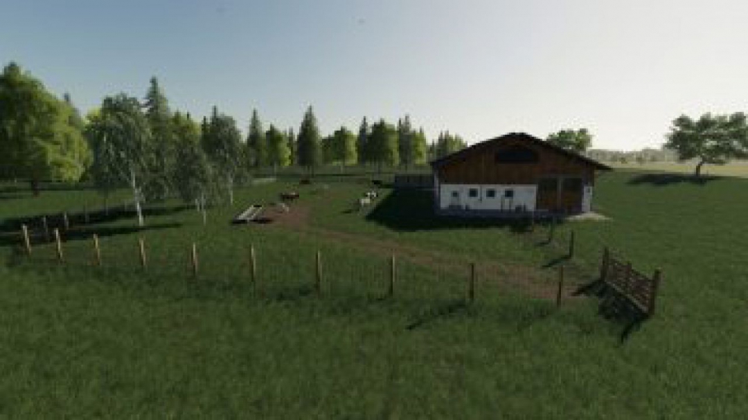 FS19 Placeable Large Cow Pasture 1.0.2.0