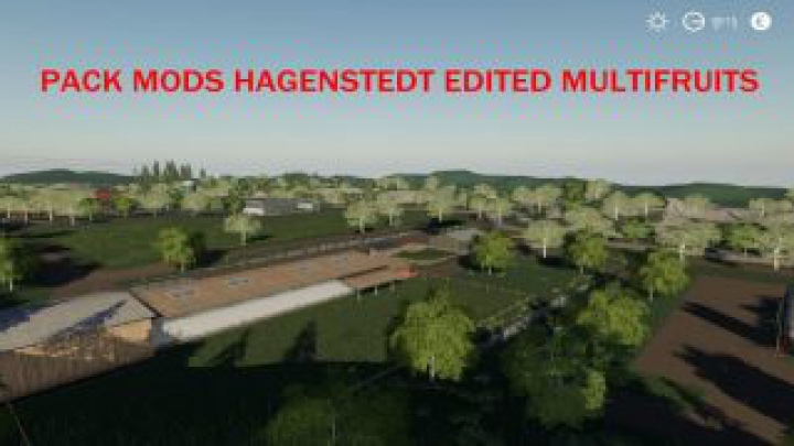 Trending mods today: FS19 Pack Mods Hagenstedt Edited MultiFruit v1.0