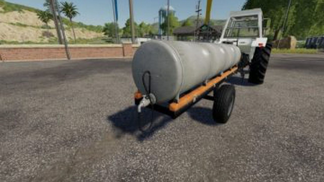 FS19 Wasser und Milch Fass