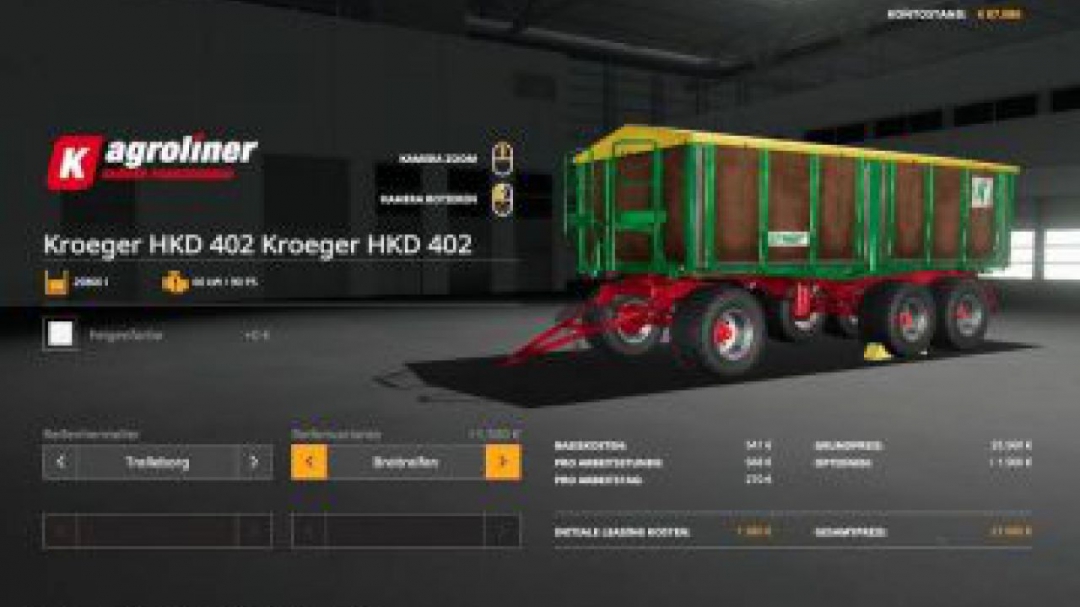 FS19 Kroeger HKD 402 screenprint v1.4 Final