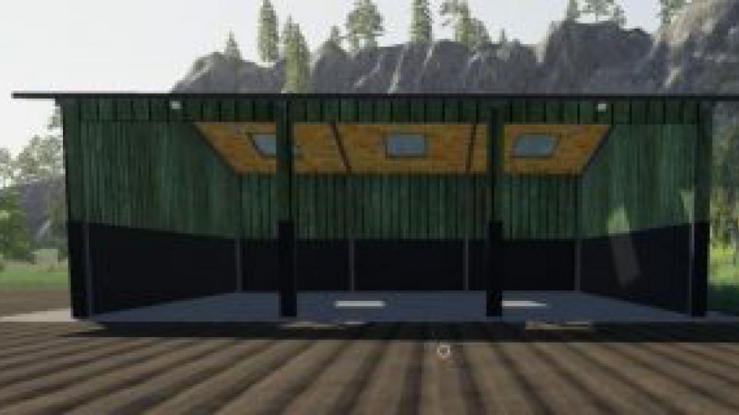 FS19 Vehicle hall / passage hall v1.0.4