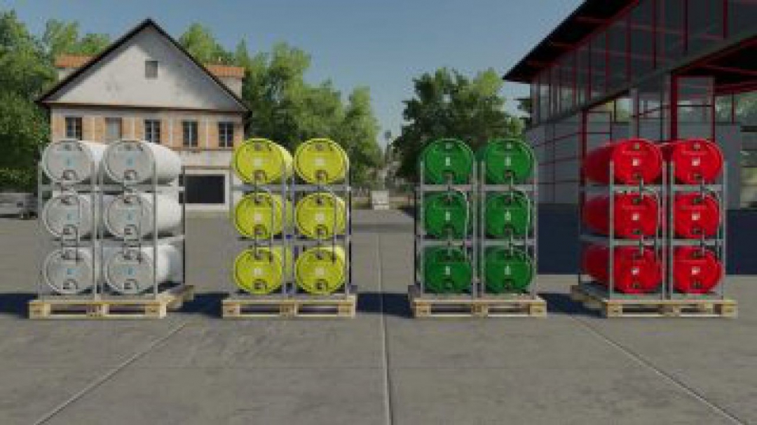 FS19 Pallets With Barrels v1.0.0.0