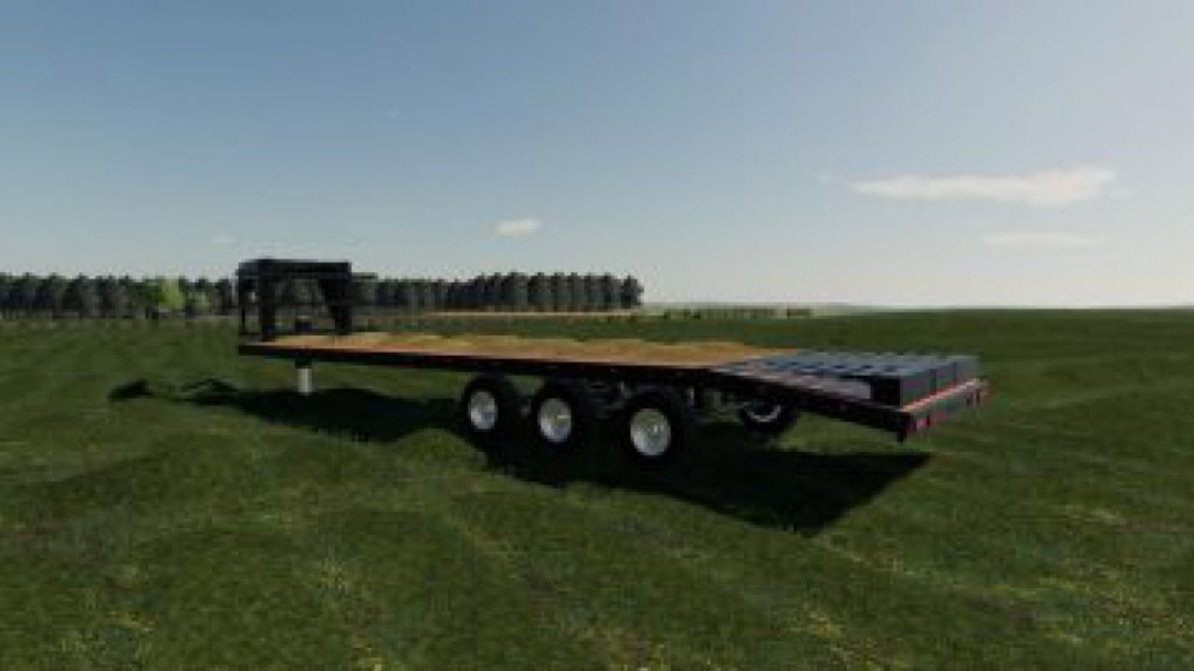 FS19 30ft Triaxle Gooseneck v1.0