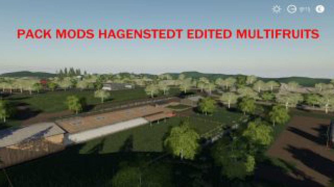 FS19 Pack Mods Hagenstedt Edited MultiFruit v1.0