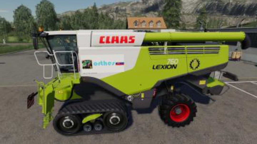 FS19 CLAAS LEXION ORTHES edition V2