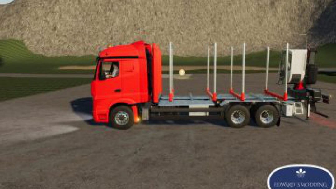 FS19 MB ACTROS FORESTRY 1845 v1.0