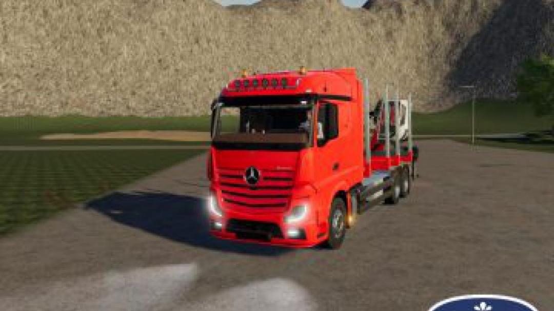 FS19 MB ACTROS FORESTRY 1845 v1.0