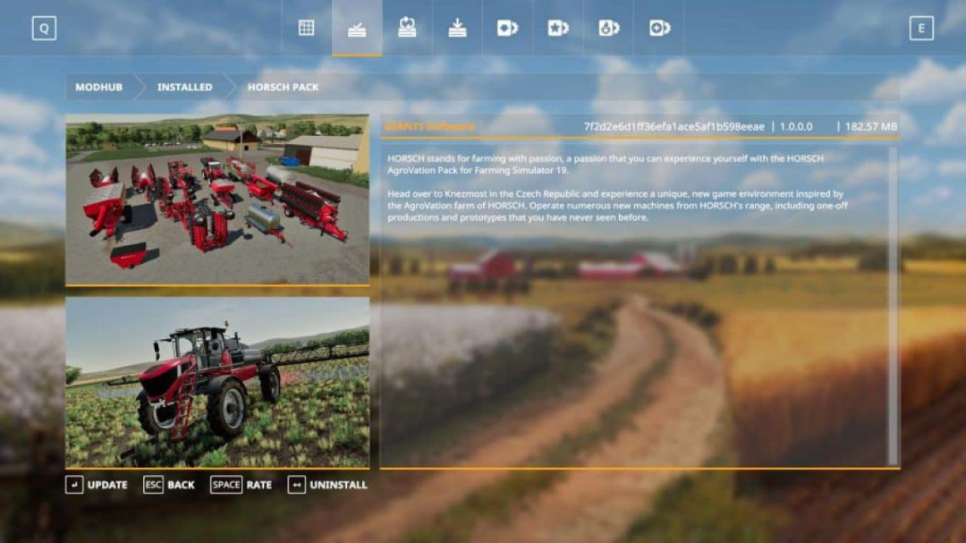 FS19 Horsch Pack (DRL) v1.1.0