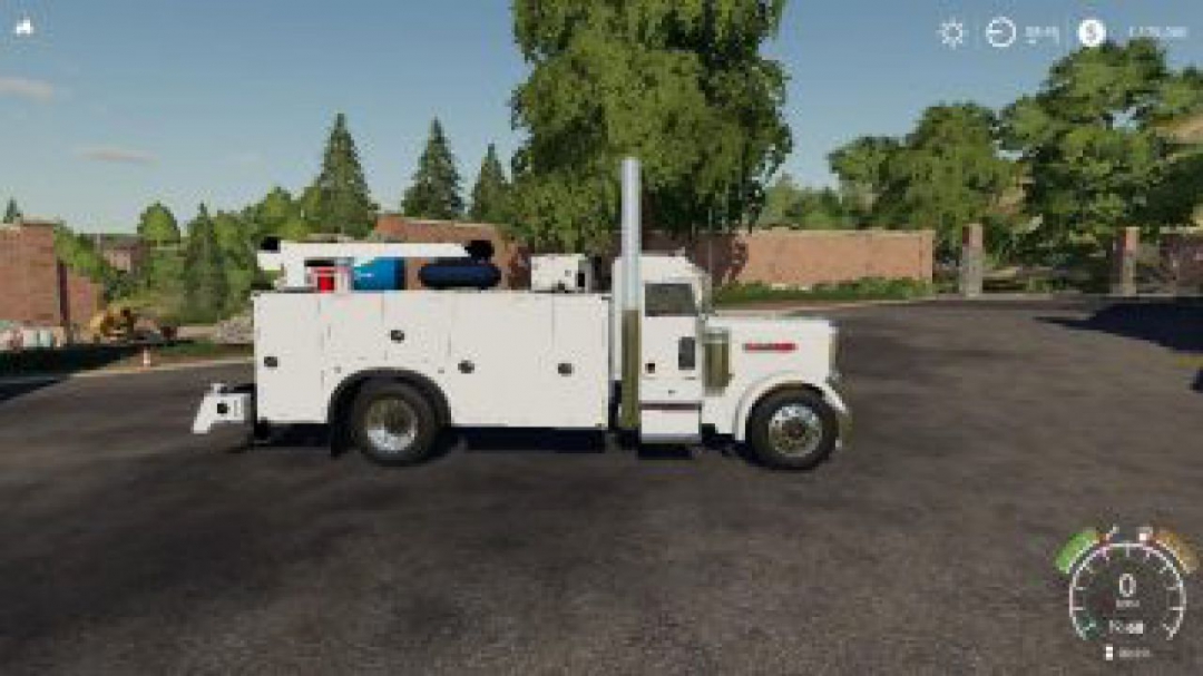 FS19 PETERBILT 389 SERVICE TRUCK v1.0