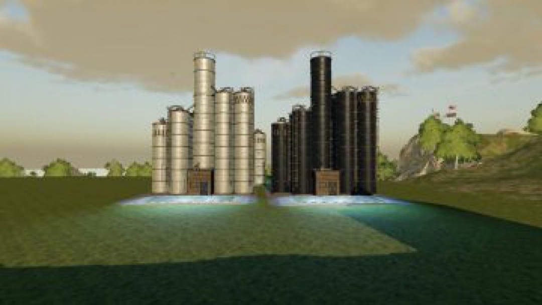 FS19 EDGE Grain Silos v1.0.0.0