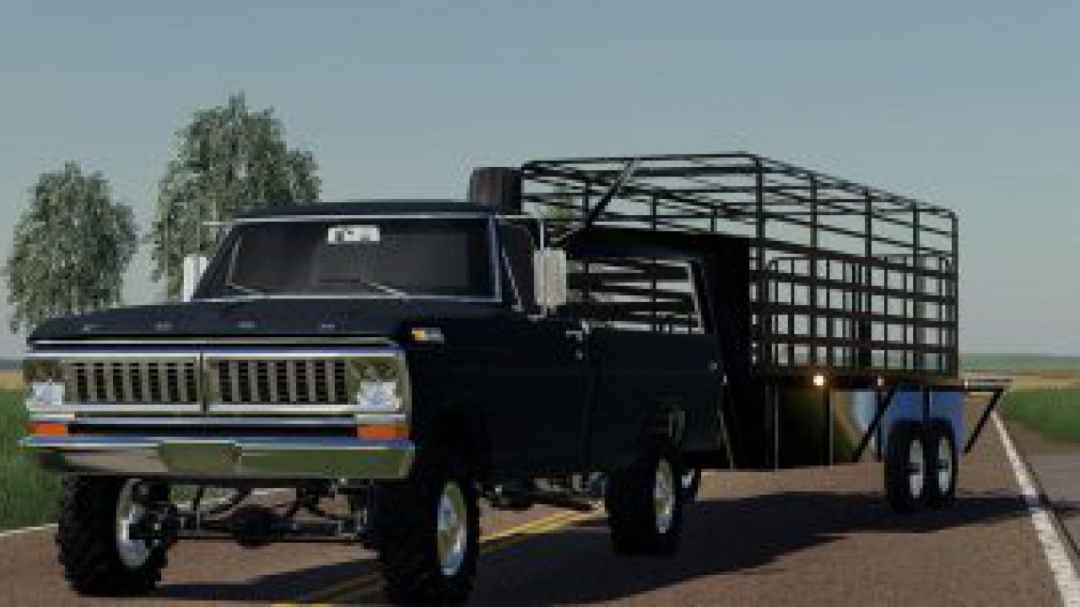 FS19 1972 Ford F100 Bumpside v1.0