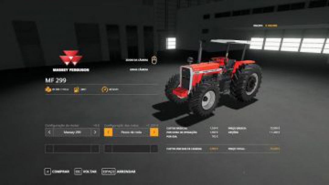 FS19 MASSEY FERGSSON SERIES v2.0