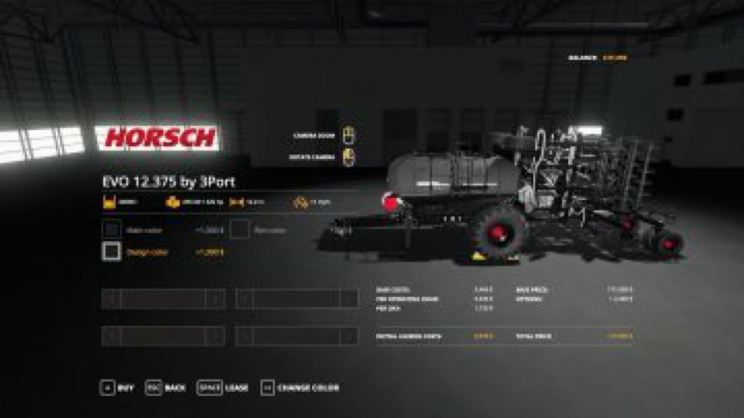 FS19 Evo12.375 Multicolor Option v1.0