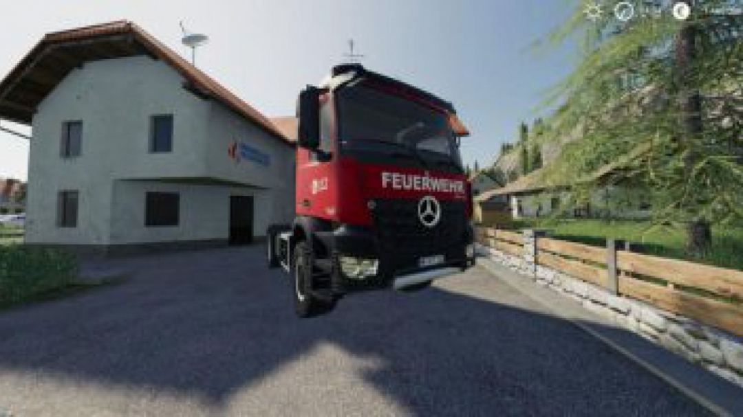 FS19 Mercedes Benz Fire Department Edition v1.0