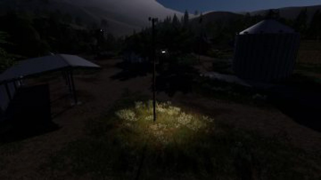 FS19 Powerful Spotlights v1.0.0.1