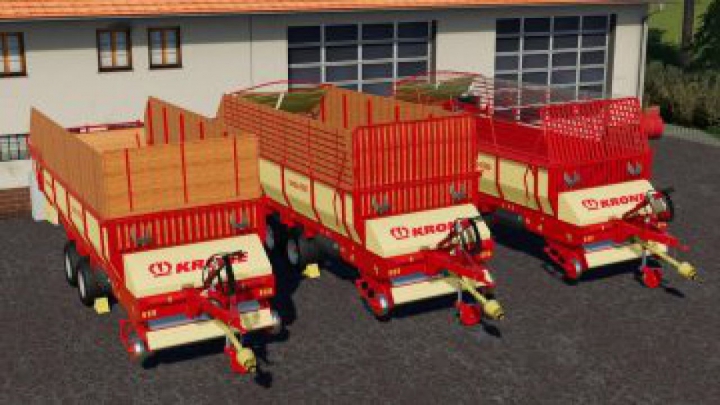 forage harvester fs19 trailer mod