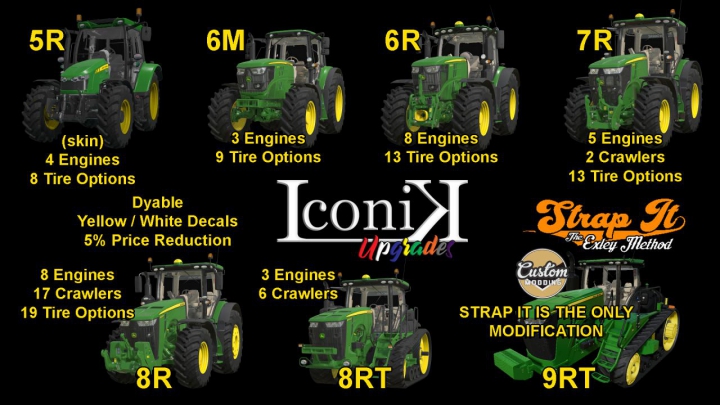 Trending mods today: Iconik JD Tractors