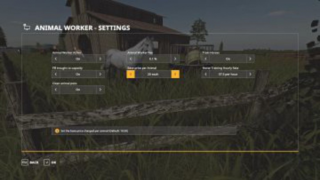 FS19 Animal Worker v2.3