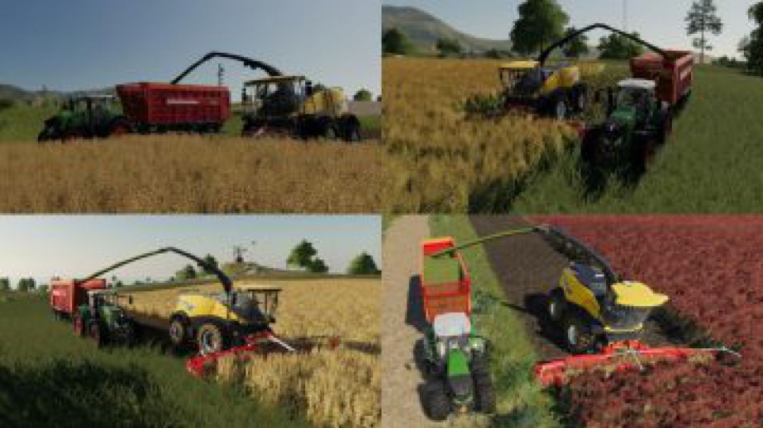 FS19 Multi Harvest Headers v1.0.0.0