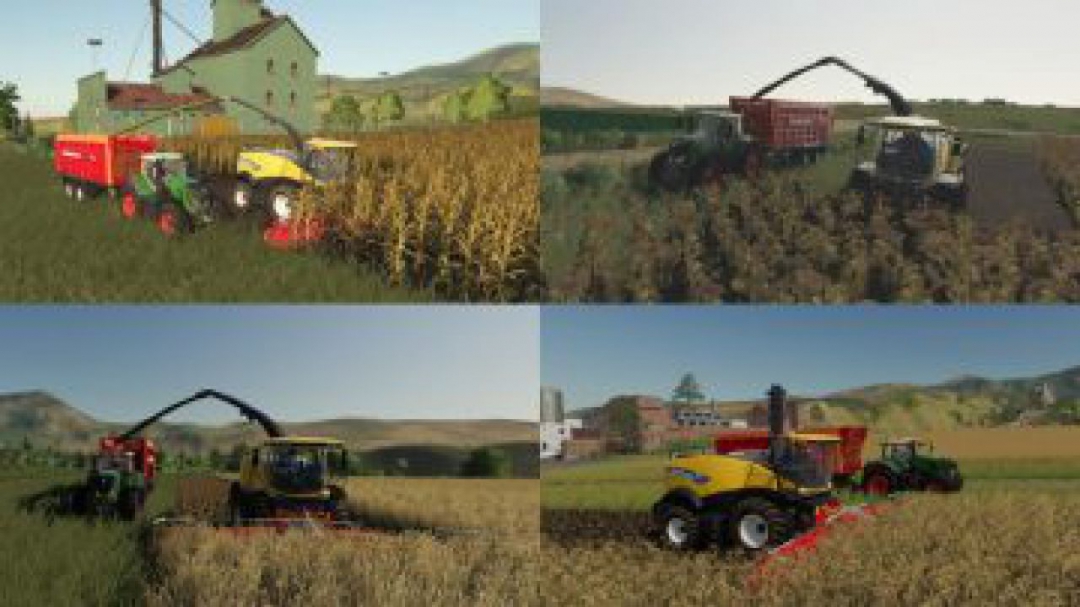 FS19 Multi Harvest Headers v1.0.0.0