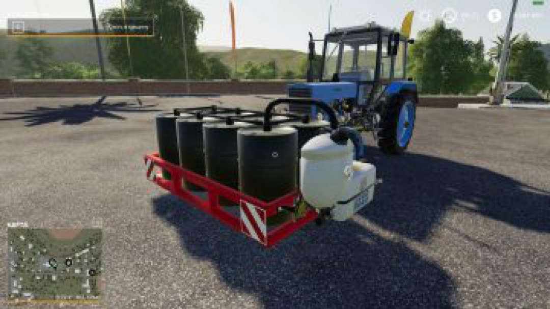 FS19 Homemade Front Tank v1.0.0.0