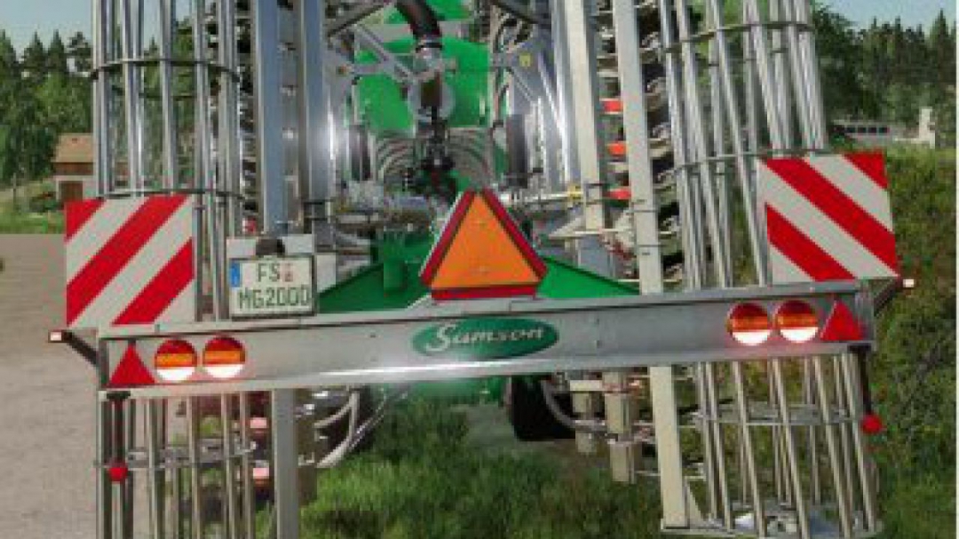 FS19 Samson slurrytools with German licenseplates v1.0