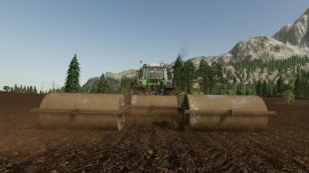 FS19 Concrete Meadow Rolls v1.0.0.0