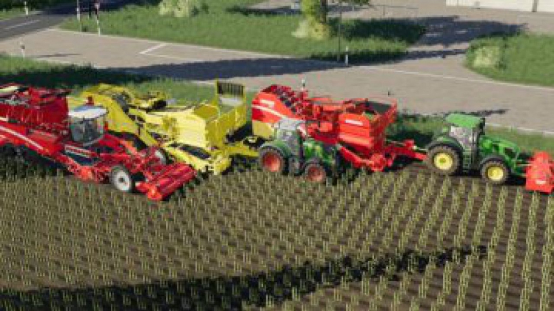 FS19 Carrots, onions and cabbage crops v1.7