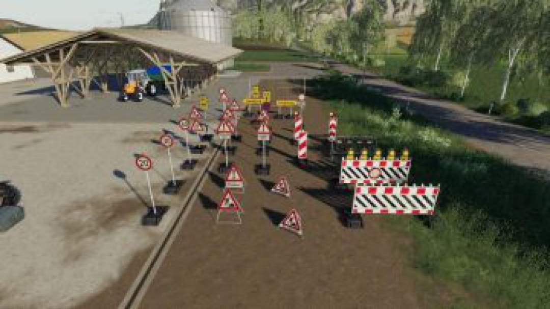 FS19 Barrier pack placeable v3.0.0.0