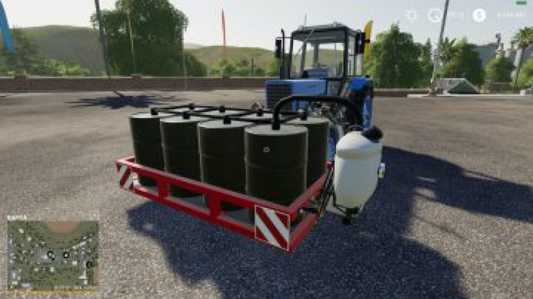 FS19 Homemade Front Tank v1.0.1.0