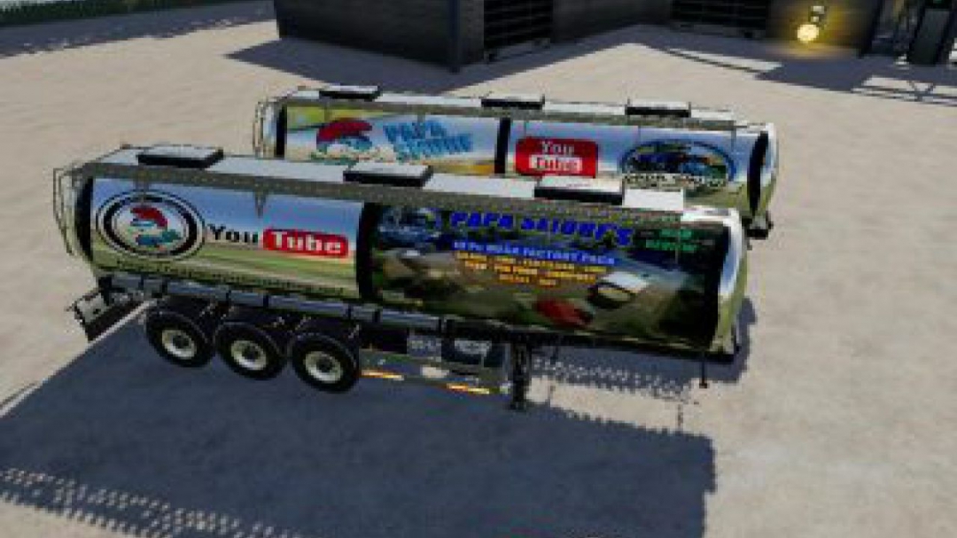 FS19 Trailer papa smurf v1.0.0.6